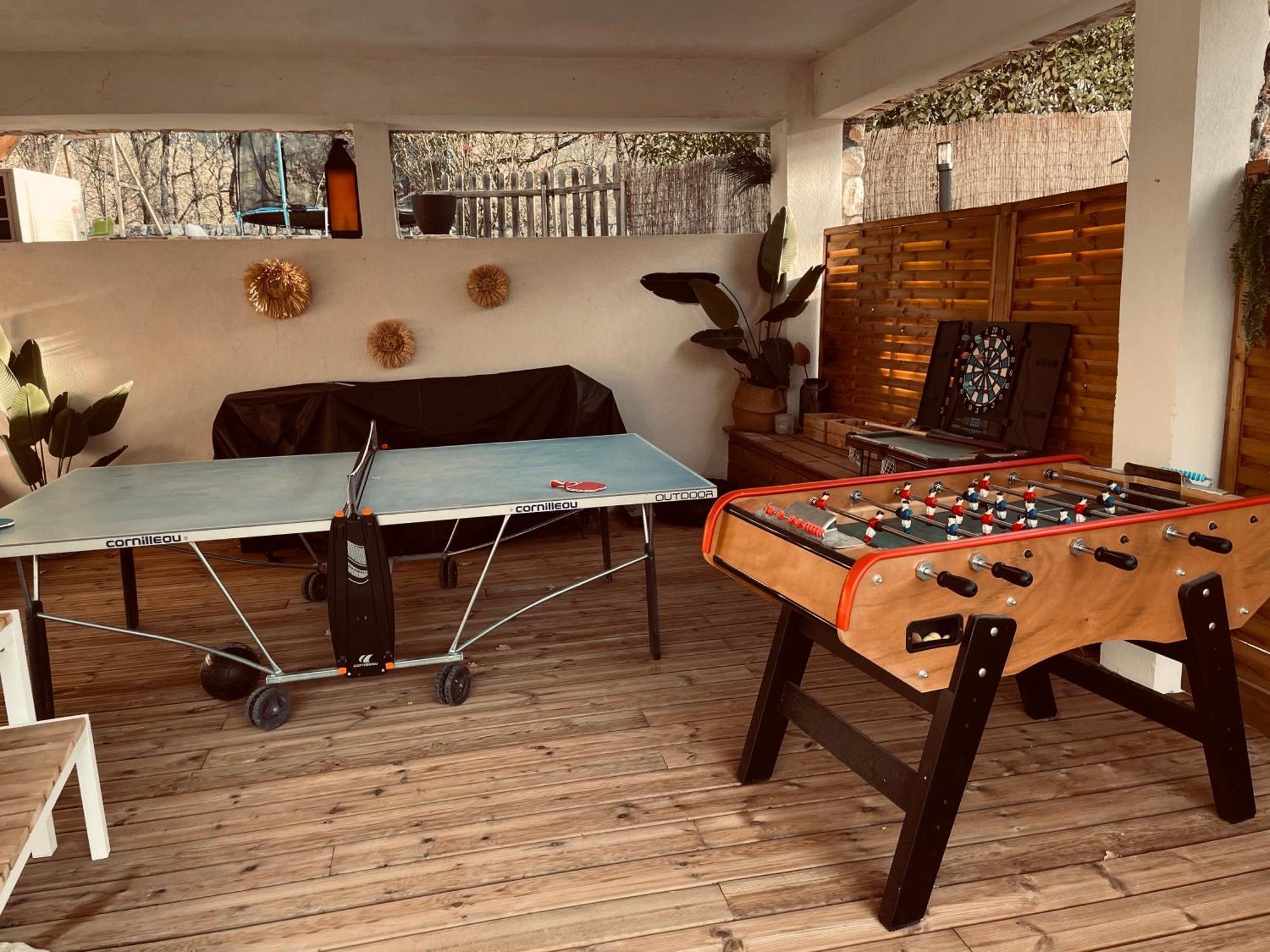 2P Au Coeur Des Montagnes Avec Piscine Chauffee Apartment Puget-Théniers Exterior foto